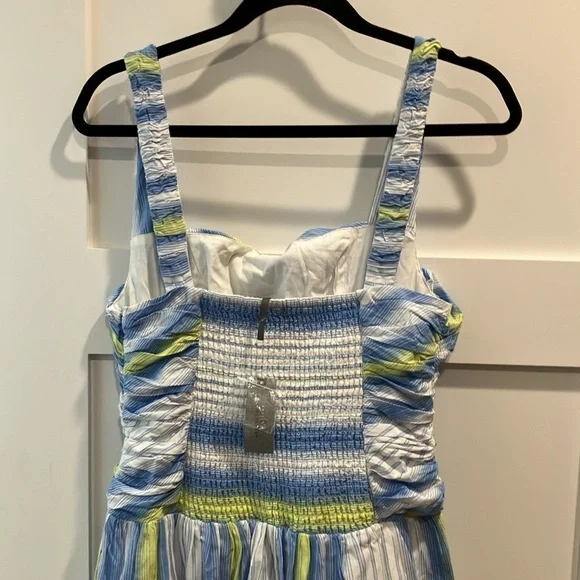 By Anthropologie Square-Neck Drop-Waist Maxi Dress - Picture 5 of 12